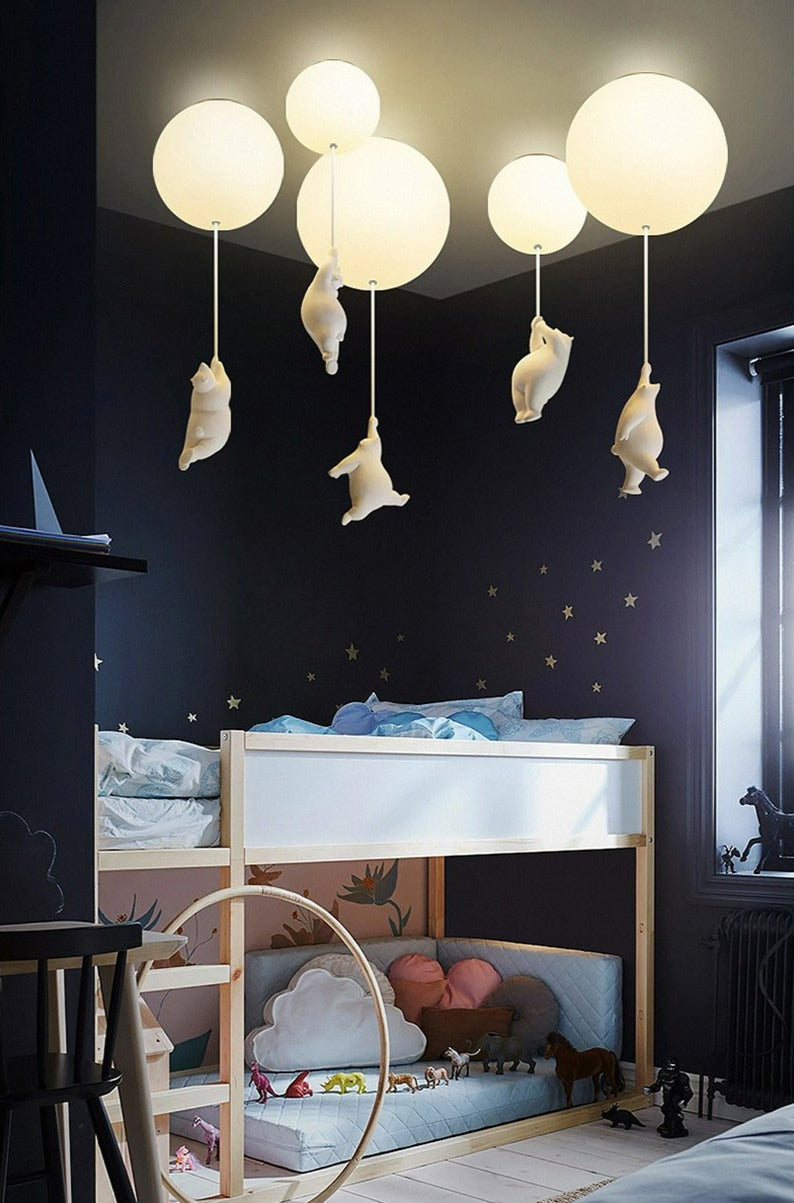 Balloon Bear Ceiling Light