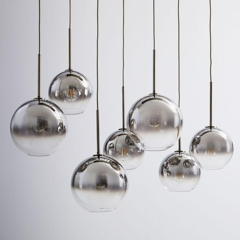 Zaire - Modern Glass Globe Pendant Lights