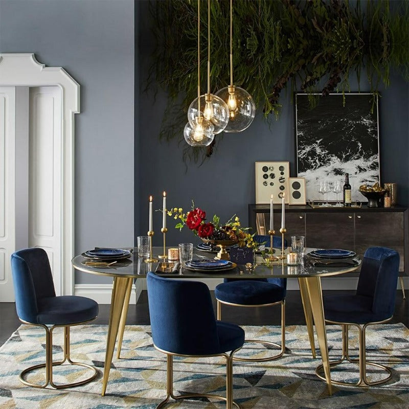 Zaire - Modern Glass Globe Pendant Lights