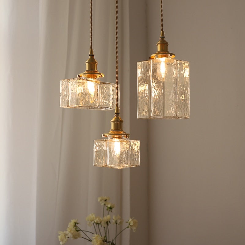 Adonia - Vintage Glass Pendant Lights
