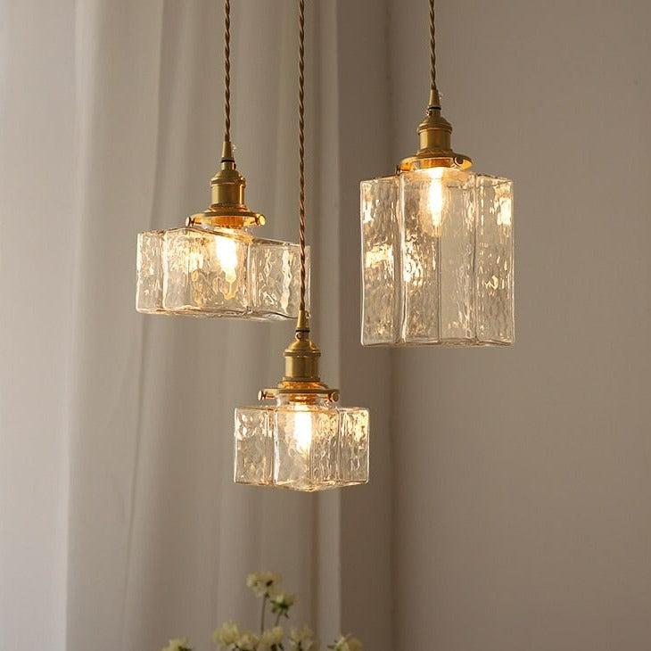 Adonia - Vintage Glass Pendant Lights