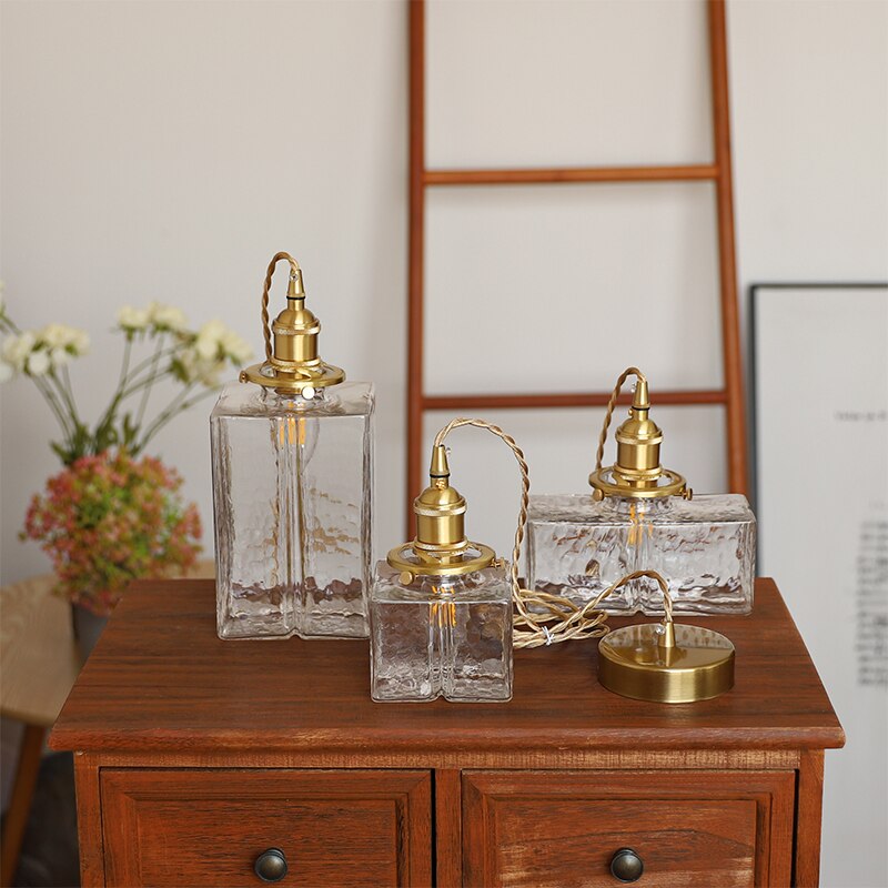 Adonia - Vintage Glass Pendant Lights