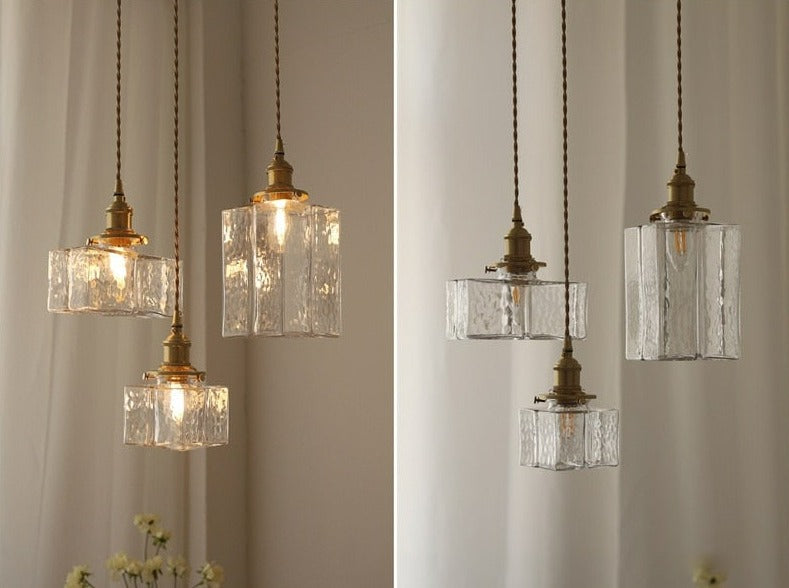 Adonia - Vintage Glass Pendant Lights