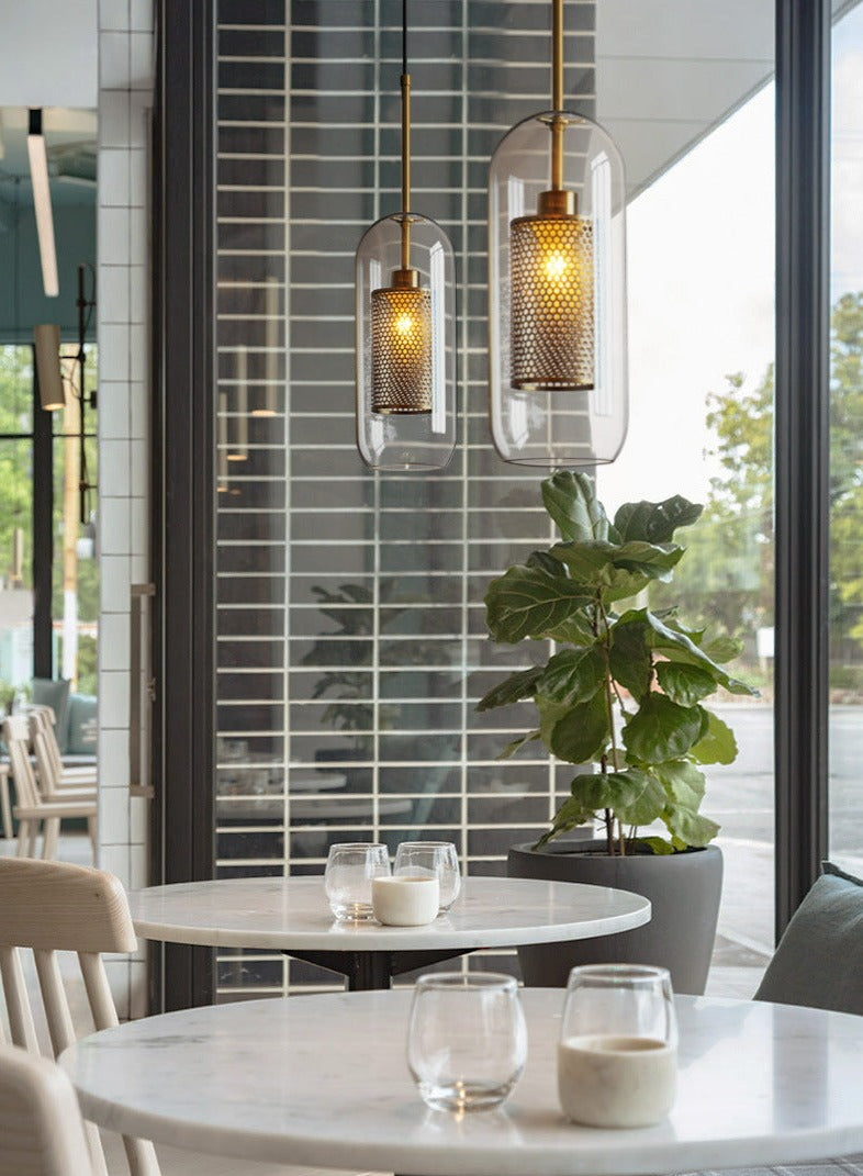 Salena - Glass Pendant Lights